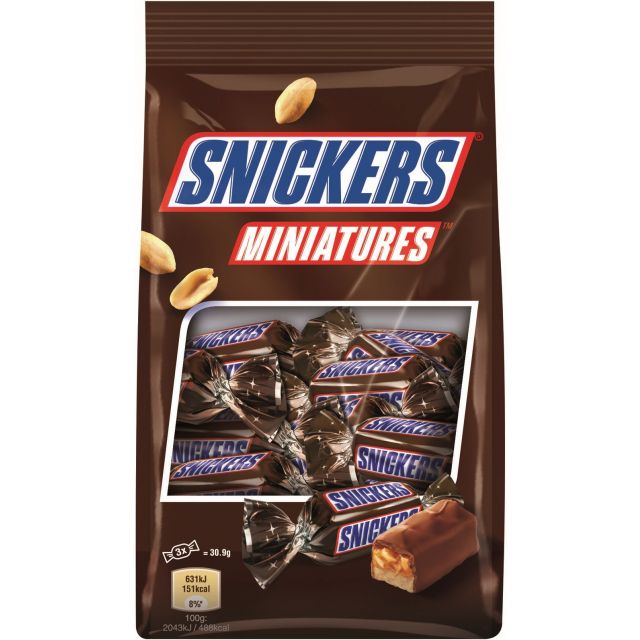 MDE Snickers Miniatures 150g