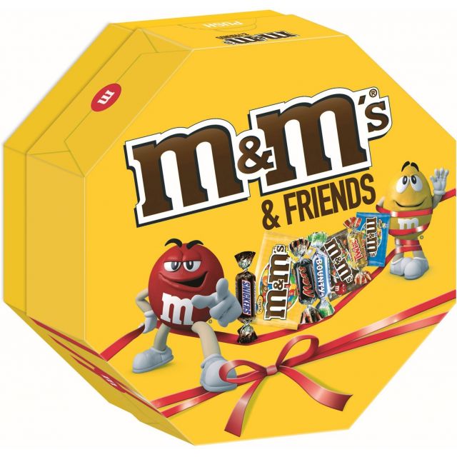 MDE M&M's & Friends Geschenkpack 179g, 8pcs