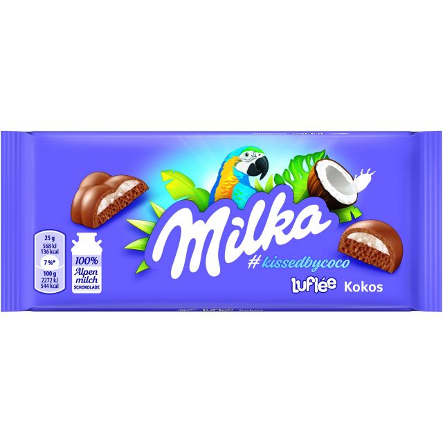 MDLZ EU Milka Bubbly Coconut 100g