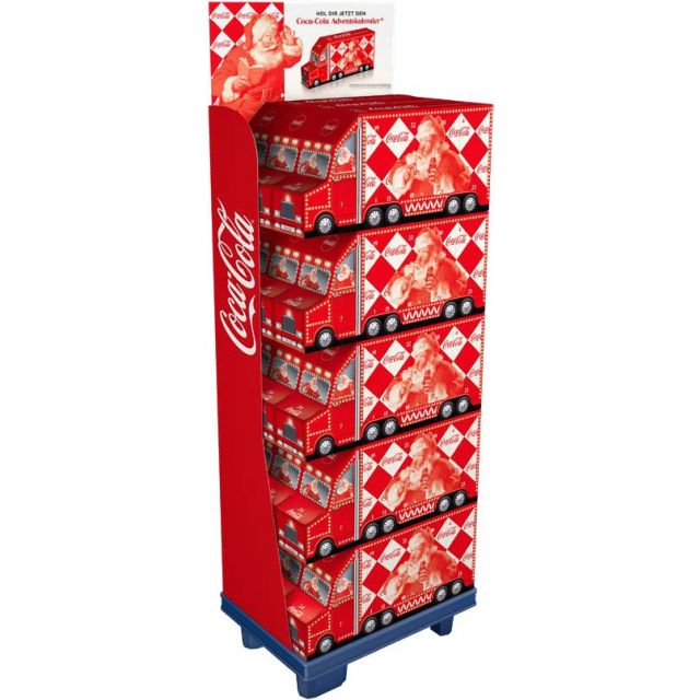 Coca-Cola Adventskalender 20x250ml, Display, 15pcs