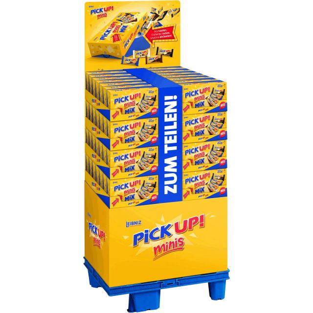 Leibniz Pick UP! Minis mix 212g, Display, 56pcs