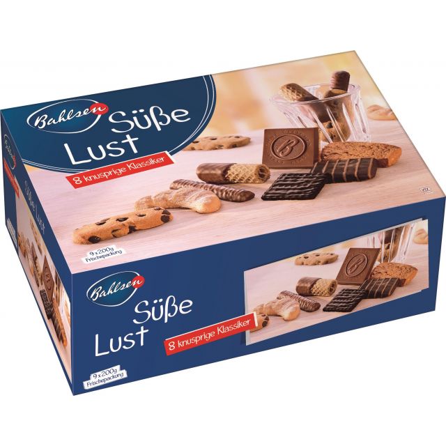 Bahlsen Süsse Lust 9x200g