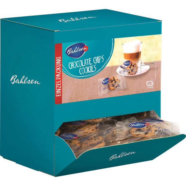 Bahlsen Chocolate Chips Cookies Einzelpackung ca. 200 Stück 1180g