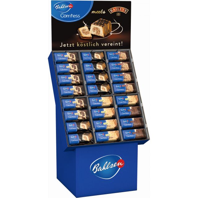 Bahlsen Comtess Kuchen 5 sort, Display, 48pcs