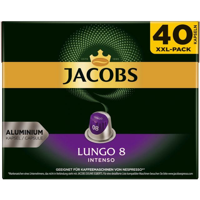 Jacobs Lungo 8 Intenso Capsules 40pcs 208g