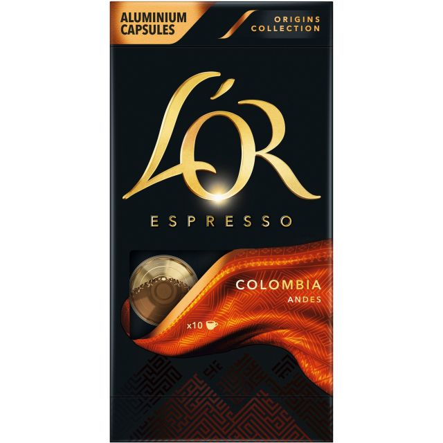 Jacobs L'OR Colombia Capsules 10pcs 52g