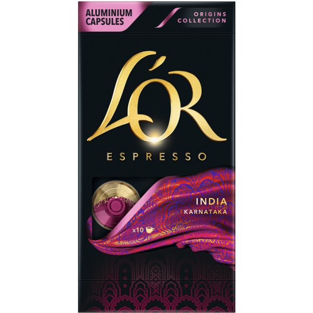 Jacobs L'OR Espresso India Capsules 10pcs 52g