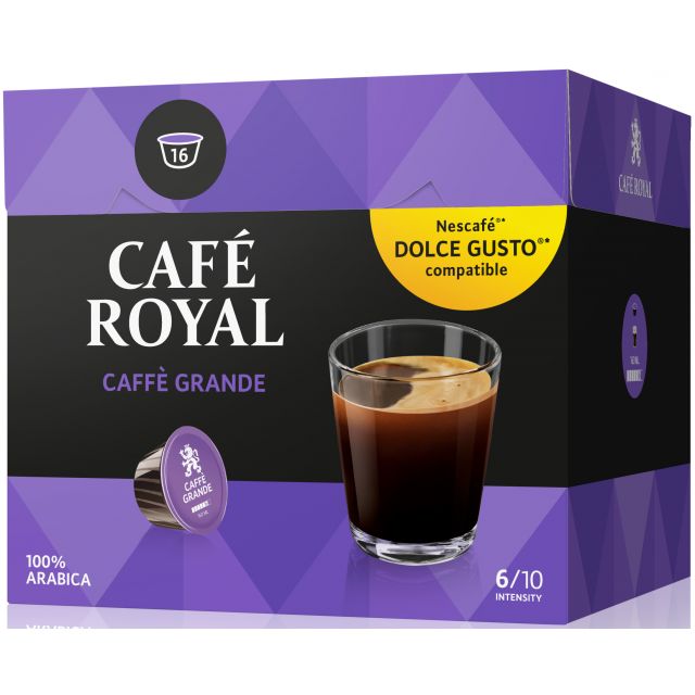 Café Royal Dolce Gusto Capsules Caffè Grande 16caps 112g