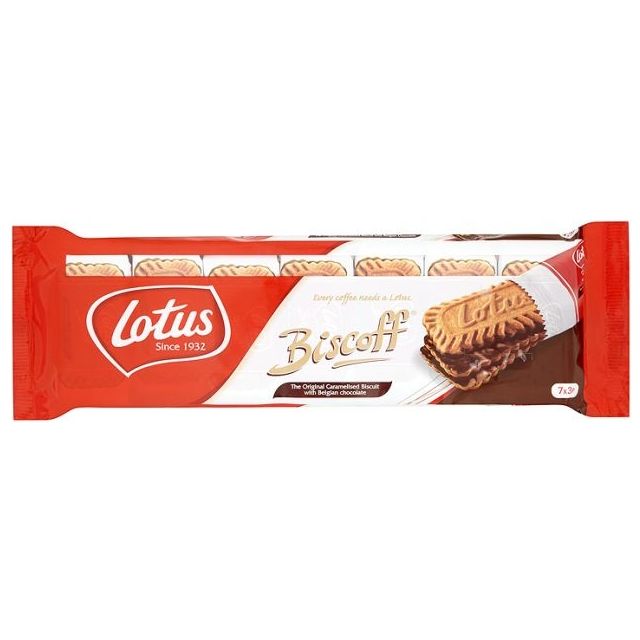 Lotus Biscoff mit Schokolade 154g / 7x3 St.