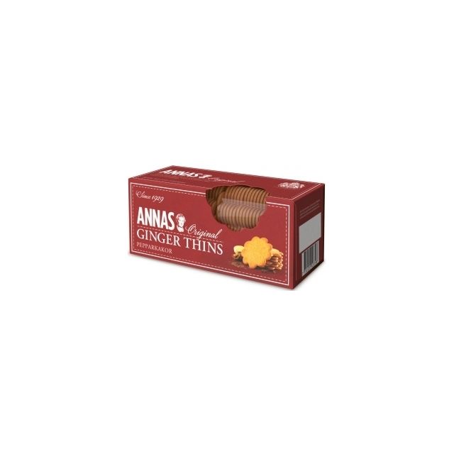 Lotus Annas Ginger Thins Ingwerplätzchen 150 g