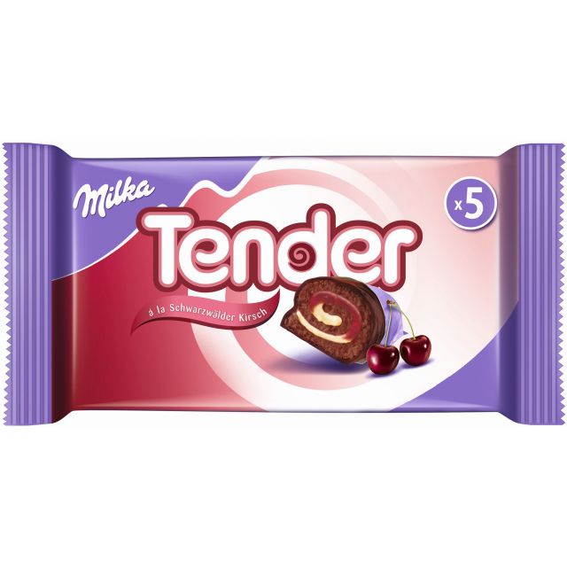 MDLZ DE Milka Tender à la Schwarzwälder Kirsch 5er 185g