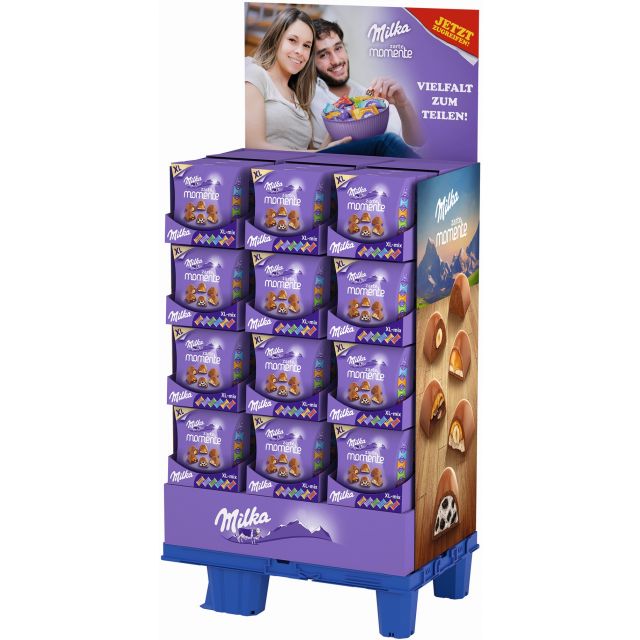 MDLZ DE Milka Zarte Momente Mixbox Large 268g, Display, 72pcs