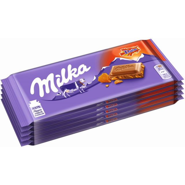 MDLZ DE Milka & Daim 5 x 100g