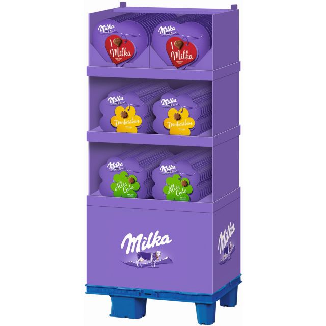 MDLZ DE Sag es mit Milka 165g, Display, 90pcs