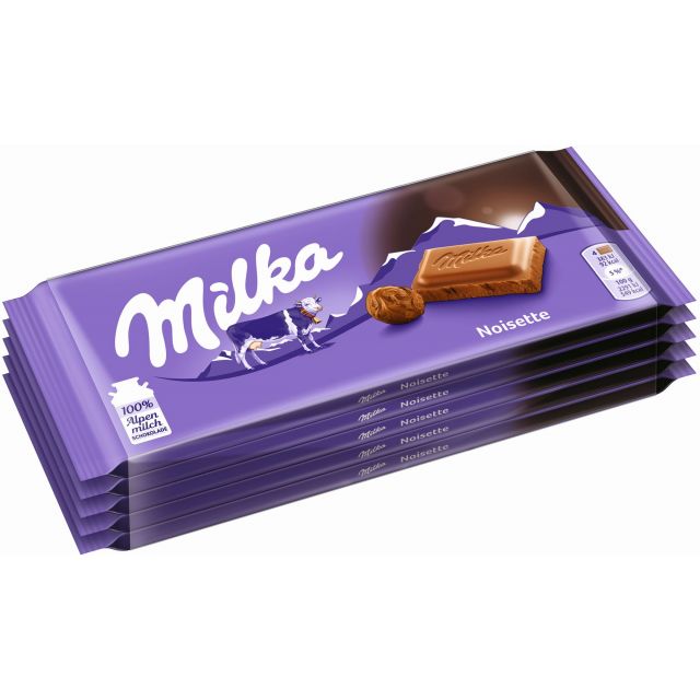 MDLZ DE Milka Noisette 5 x 100g