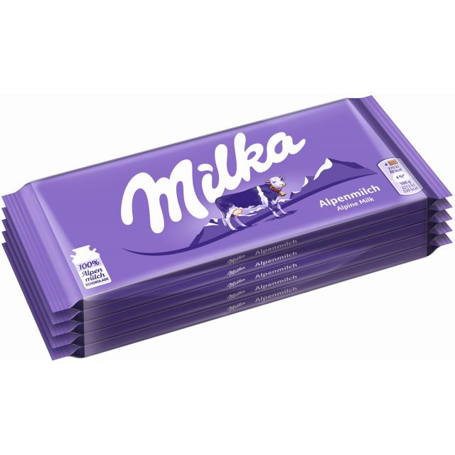 MDLZ DE Milka Alpenmilch 5 x 100g