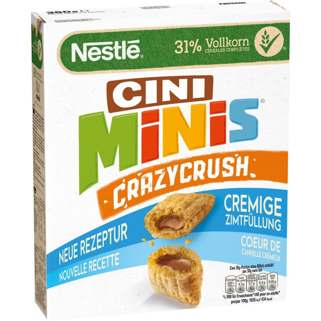 Nestle Cerealien Cini Minis CrazyCrush 360g, 8pcs