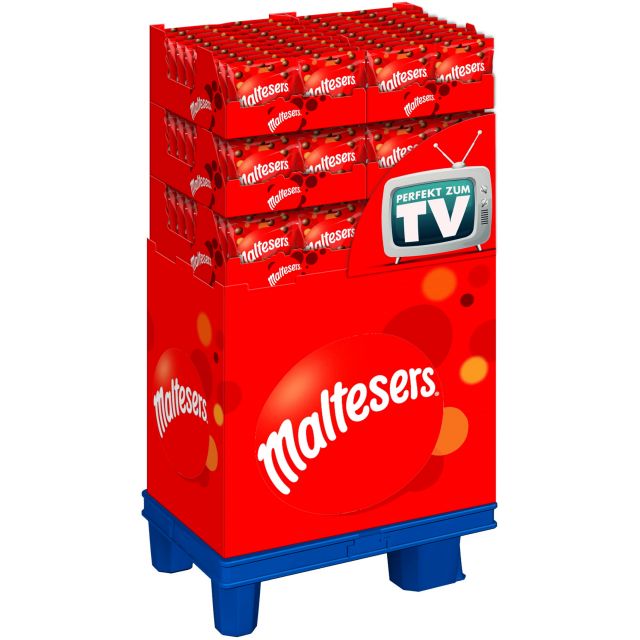 MDE Maltesers 135g, Display, 120pcs